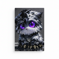 Flauschiges Fantasiewesen Wandbild