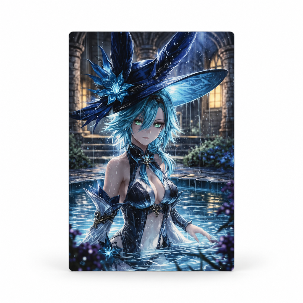 Mystische Zauberin Wandbild