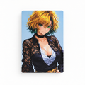 Anime Wandbild auf Metall