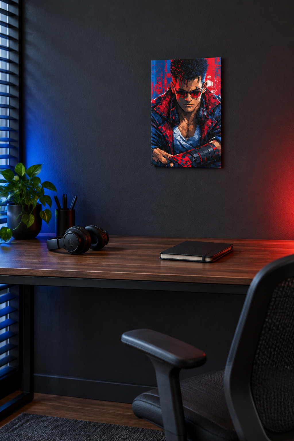Urban Anime Wandbild