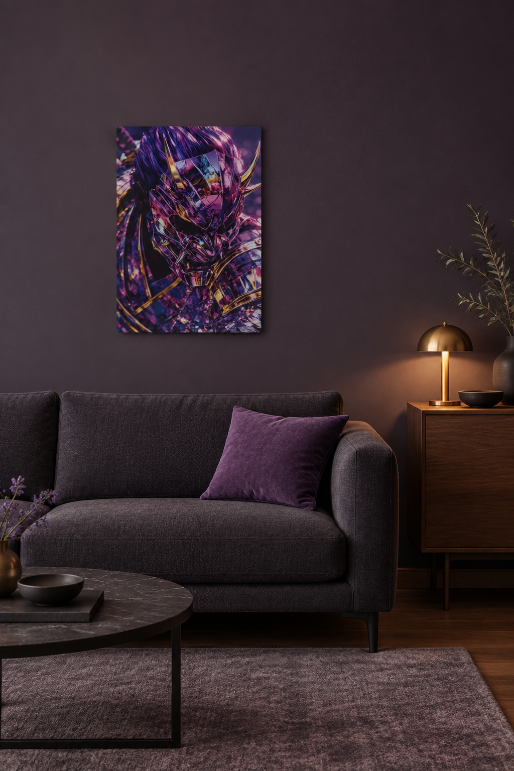 Cyber Samurai Wandbild