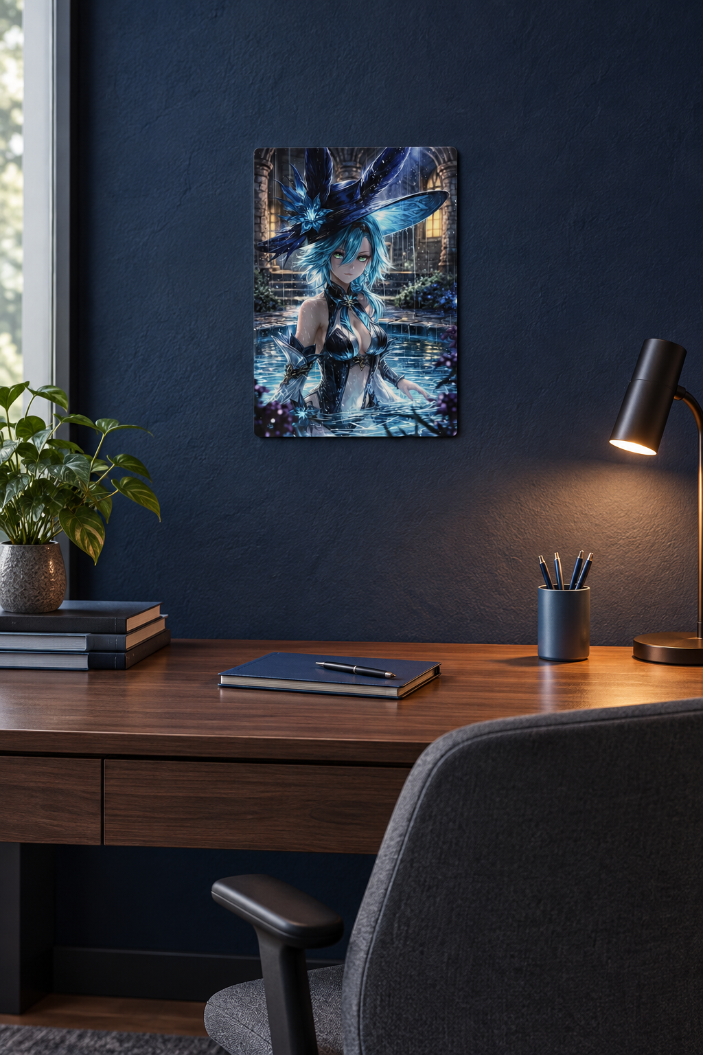 Mystische Zauberin Wandbild