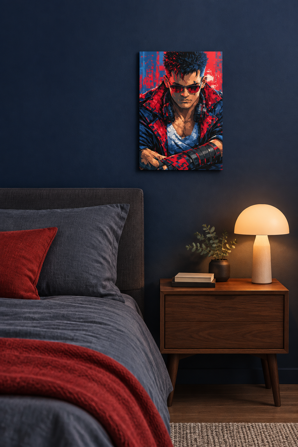 Urban Anime Wandbild