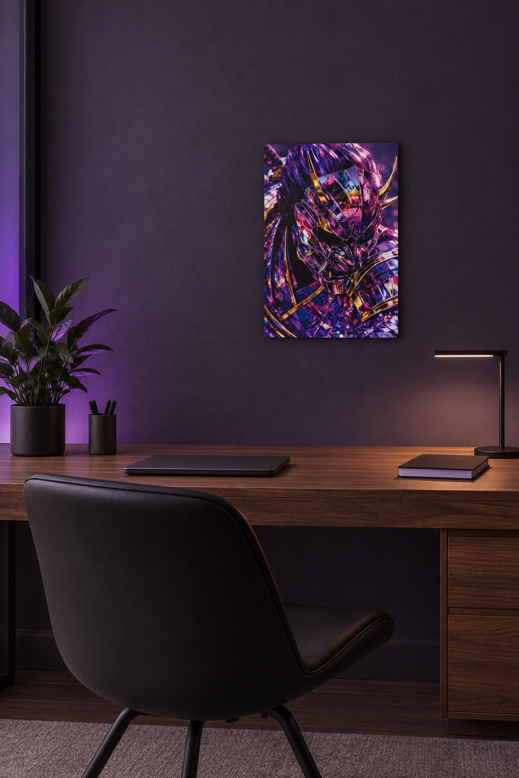 Cyber Samurai Wandbild