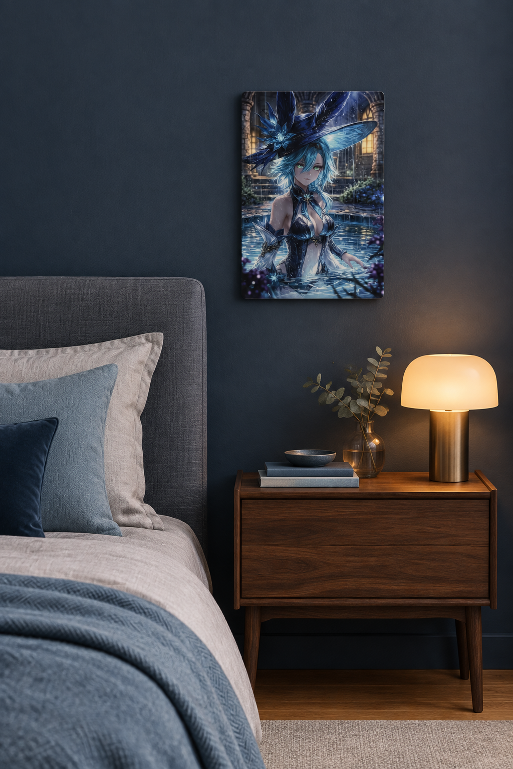 Mystische Zauberin Wandbild