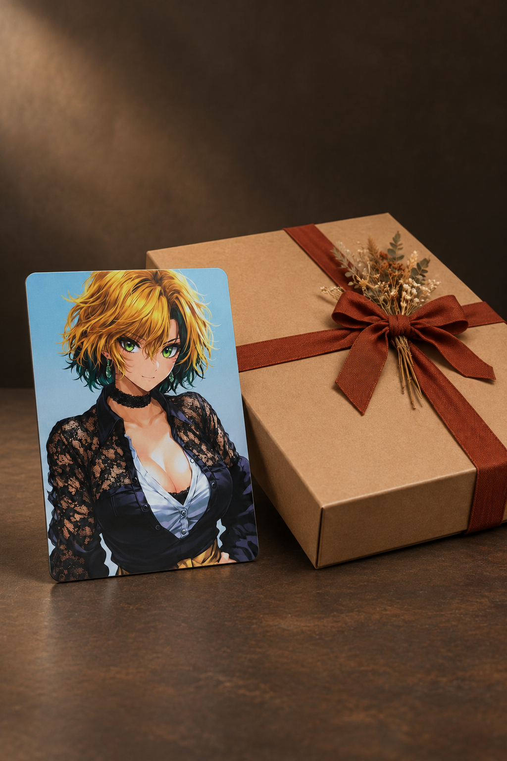 Anime Wandbild auf Metall