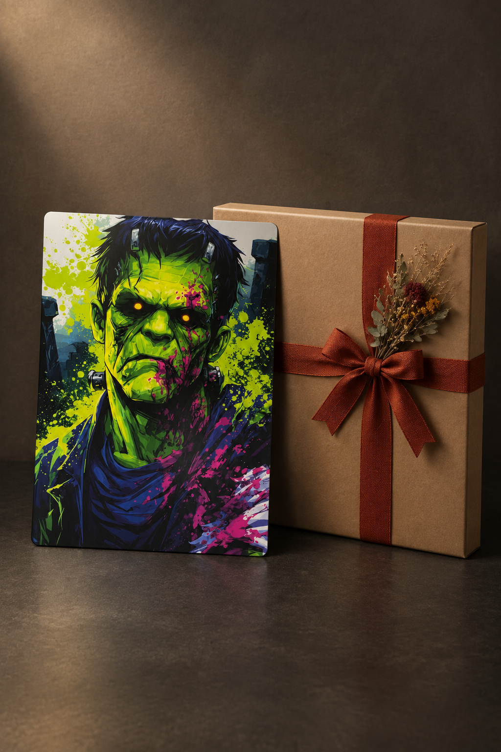 Frankenstein Monster Wandbild