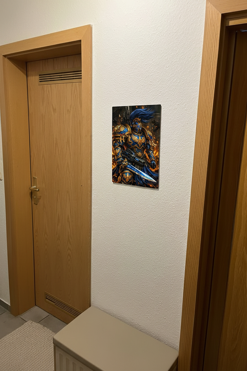 Warrior Print on Wall